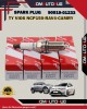 Toyota Iridium Spark Plug-Toyota Vios NCP150-Camry ASV50-Vellfire AGH30-90919-01233-SK16HR11