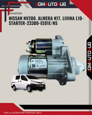 Starter Assy-Nissan NV200-Almera N17-Livina L10-23300-EE01E