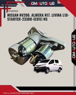 Starter Assy-Nissan NV200-Almera N17-Livina L10-23300-EE01E