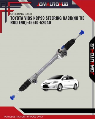 Steering Rack-Toyota Vios NCP93 (No Tie Rod End)-45510-52040-Anshin