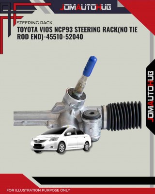 Steering Rack-Toyota Vios NCP93 (No Tie Rod End)-45510-52040-Anshin