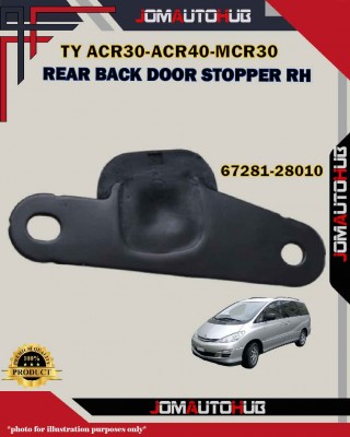 Rear Back Door Stopper RH-Toyota Estima ACR30-ACR40-MCR30-67281-28010