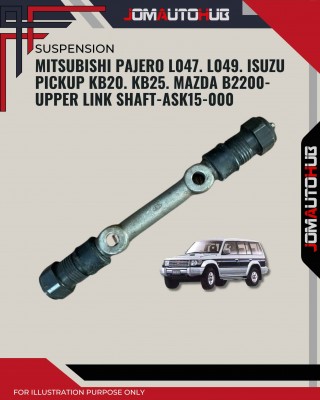 Mitsubishi Pajero L047. L049. Isuzu Pickup KB20. KB25. Mazda B2200-Upper Link Shaft-ASK15-000  