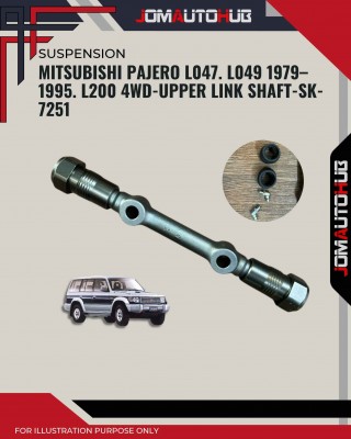Mitsubishi Pajero L047. L049 1979–1995. L200 4WD-Upper Link Shaft-SK-7251 