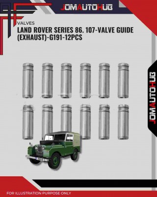 Exhaust Valve Guide Set (12pcs)-Land Rover 86 Series-107 Series-G191