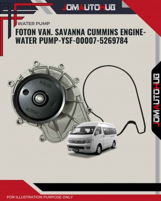 Water Pump-Foton Van 2.8cc Cummins Engine-5269784