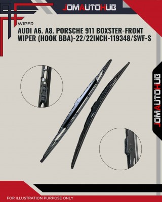 Front Wiper (Hook BA)-Audi A6. A8. Porsche 911 Boxster-22/22 Inch-119348SWF-S