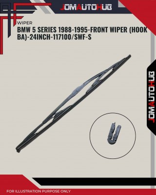 Front Wiper (Hook BA)-BMW 5 Series 1988-1995-24Inch-117100SWF-S