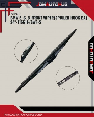 Front Wiper (Spoiler Hook BA)-BMW 5. 6. 8-24inch-117616/SWF-S