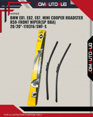 Front Wiper (SP BBA)-BMW E81. E82. E87. Mini Copper R59-20/20inch-119316/SWF-S
