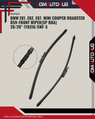 Front Wiper (SP BBA)-BMW E81. E82. E87. Mini Copper R59-20/20inch-119316/SWF-S