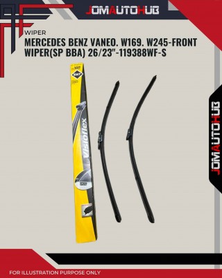 Front Wiper (SP BBA)-Mercedes Benz W169. W245-26/24inch-119388/SWF-S