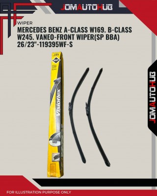 Front Wiper (SP BBA)-Mercedes Benz A-Class W169. B-Class W245-26/23inch-119395/SWF-S