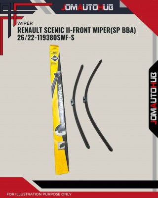 Front Wiper (SP BBA)-Renault Scenic II 2003-26/22inch-119380/SWF-S