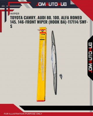 Front Wiper (Hook BA)-Toyota Camry. Audi 80. 100. Alfa Romeo 145. 146-21Inch-117114SWF-S