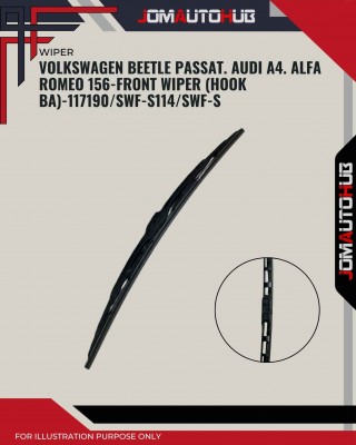 Front Wiper (Hook BA)-Volkswagen Beetle Passat. Audi A4. Alfa Romeo 156-21Inch-117190SWF-S