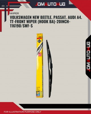 Front Wiper (Hook BA)-Volkswagen New Beetle. Passat. Audi A4. TT-20 Inch-116190SWF-S