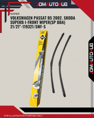 Front Wiper (SP BBA)-Volkswagen Passat B5 2002. Skoda Superb I-21/21inch-119321/SWF-S