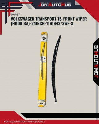 Front Wiper (Hook BA)-VolkswagenTransporter T5-24 Inch-116194SSWF-S