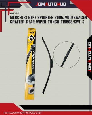 Rear Wiper-Mercedes Benz Sprinter 2005. Volkswagen Crafter-17inch-116508/SWF-S