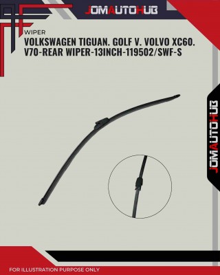 Rear Wiper-Volkswagen Tiguan. Golf V. Volvo XC60. V70-13inch-116502/SWF-S